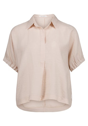 Blouses korte mouw beige Betty & Co