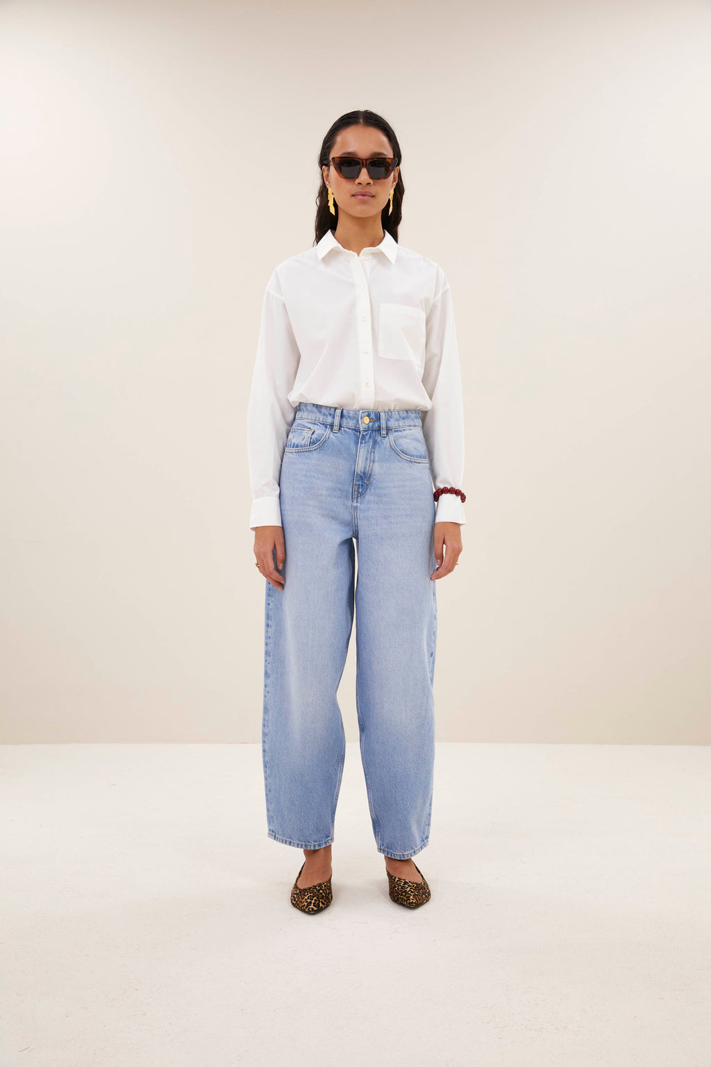 Jeans blauw by-bar