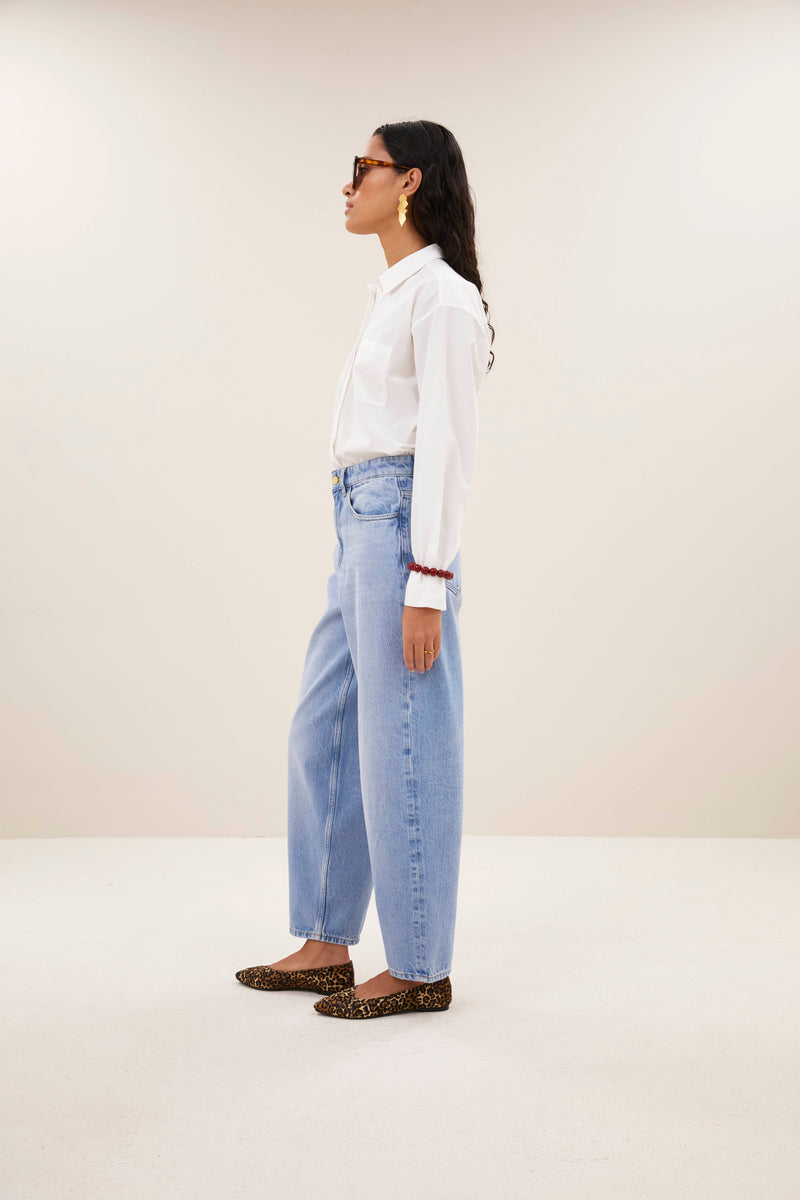 Jeans blauw by-bar