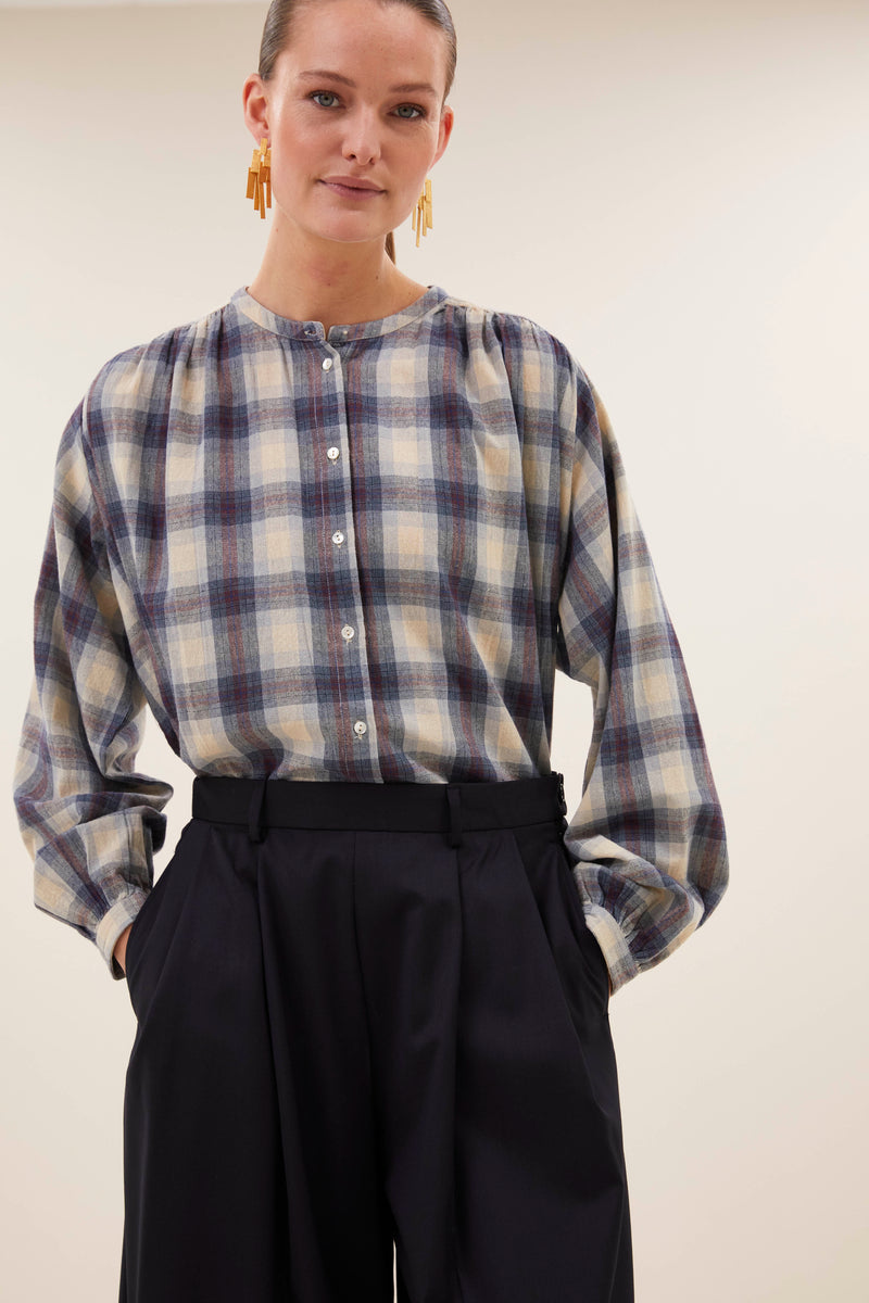 Blouses lange mouw multicolor by-bar