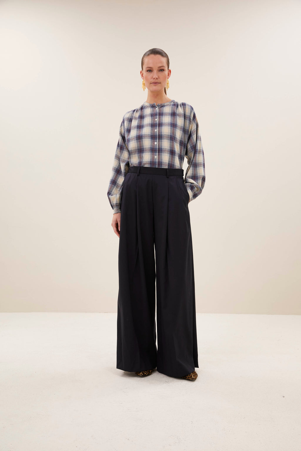 Blouses lange mouw multicolor by-bar