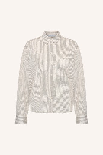 Blouses lange mouw zwart by-bar