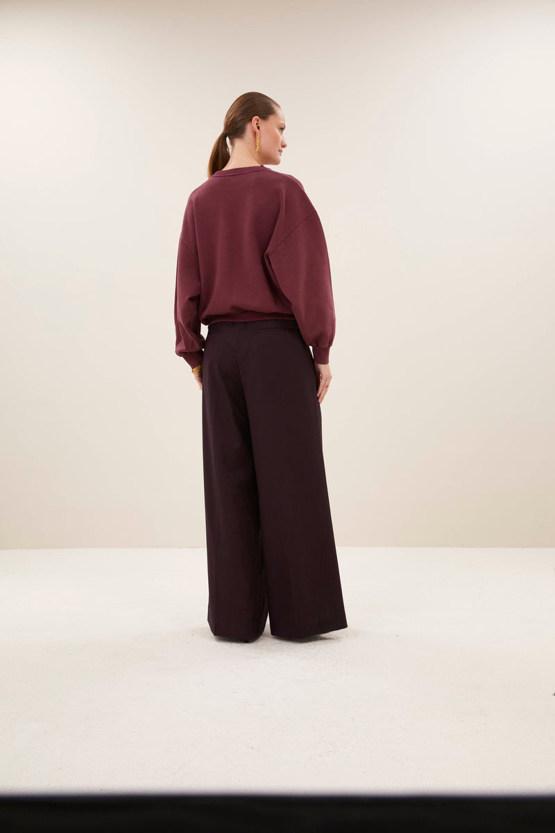 Sweaters bordeaux by-bar