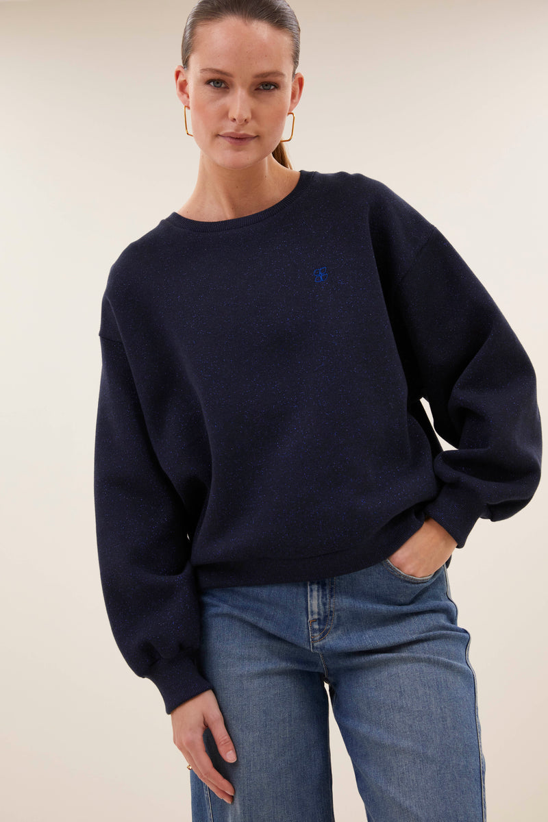 Sweaters navy by-bar