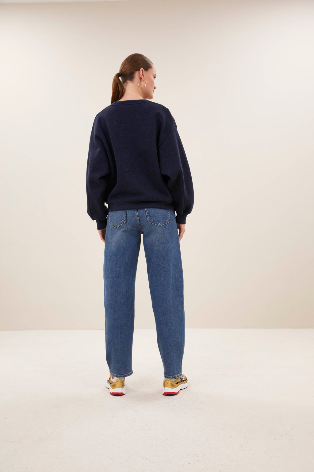 Sweaters navy by-bar