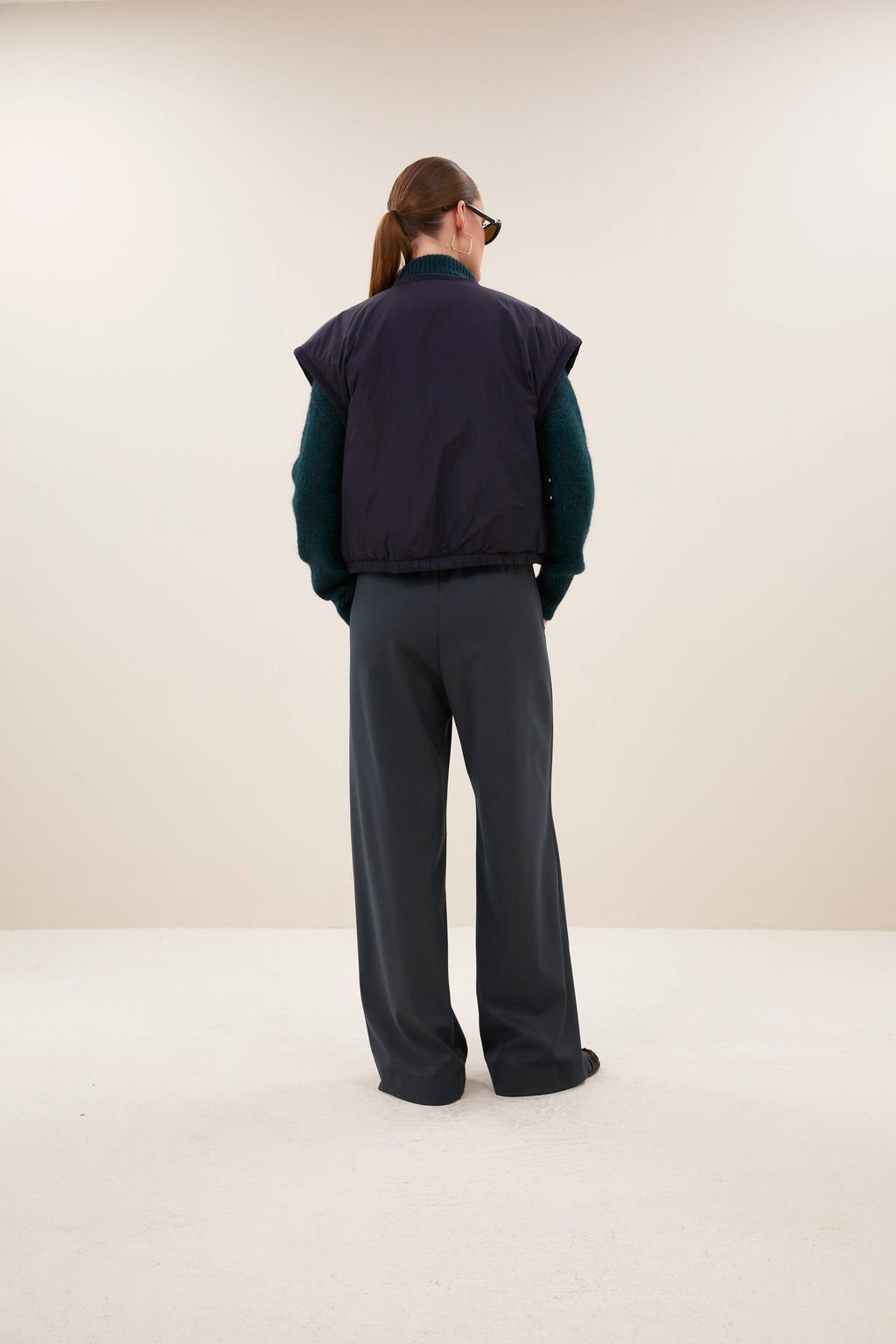 Bodywarmers navy by-bar