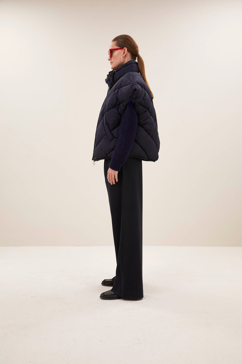 Bodywarmers navy by-bar