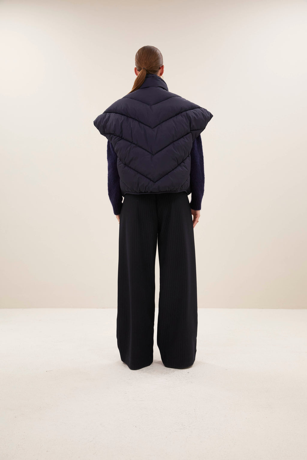 Bodywarmers navy by-bar