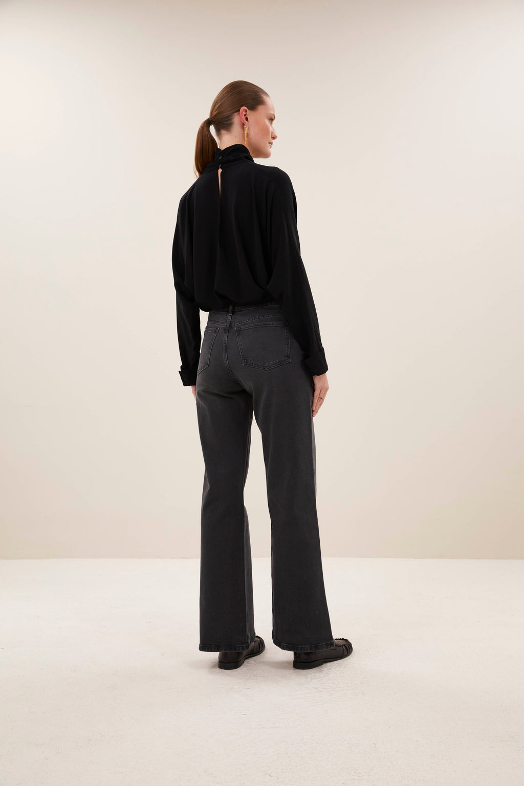 Jeans zwart by-bar