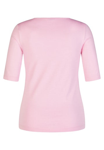 T-shirts korte mouw paars Rabe