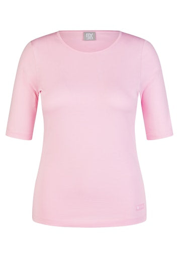 T-shirts korte mouw paars Rabe