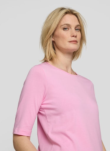 T-shirts korte mouw paars Rabe