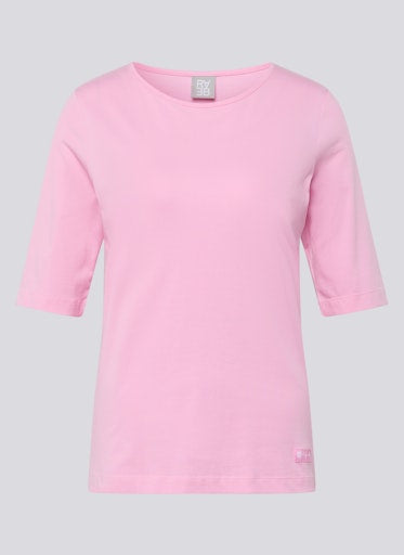 T-shirts korte mouw paars Rabe