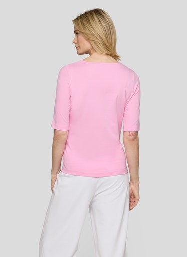 T-shirts korte mouw paars Rabe