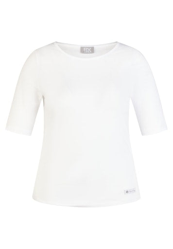 T-shirts korte mouw wit Rabe