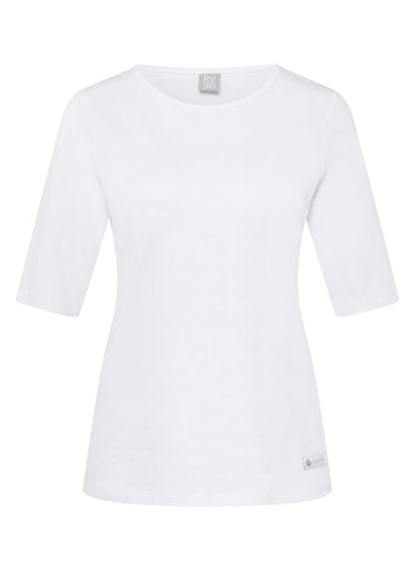 T-shirts korte mouw wit Rabe
