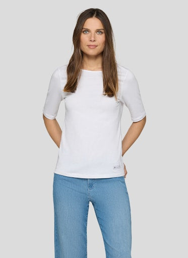 T-shirts korte mouw wit Rabe