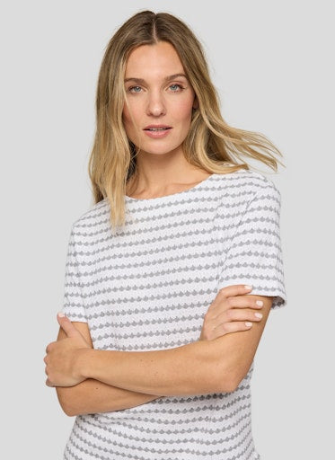 T-shirts korte mouw beige Rabe