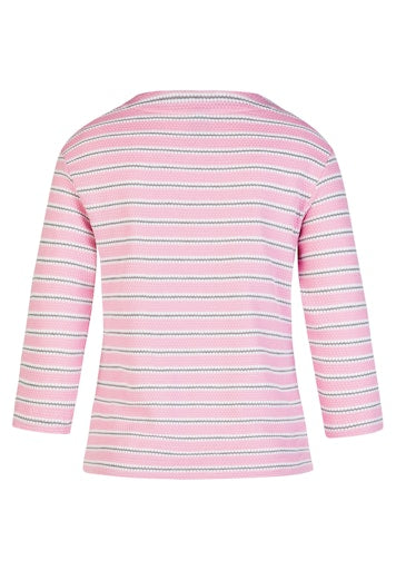 T-shirts lange mouw paars Rabe