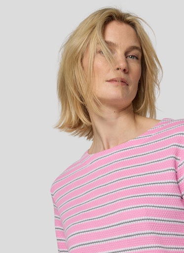 T-shirts lange mouw paars Rabe