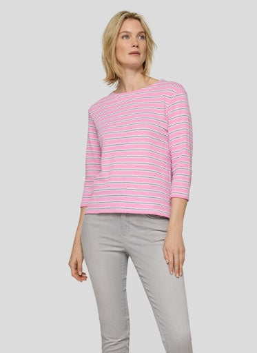 T-shirts lange mouw paars Rabe