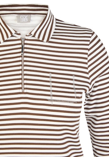T-shirts lange mouw bruin Rabe