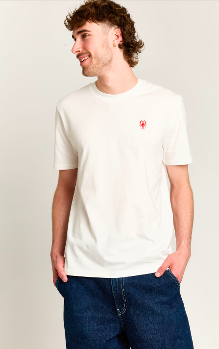 T-shirts korte mouw beige STRØM