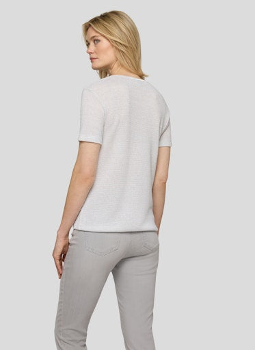 T-shirts korte mouw grijs Rabe