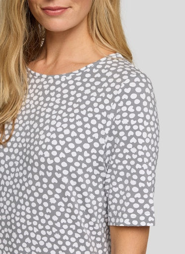 T-shirts korte mouw beige Rabe