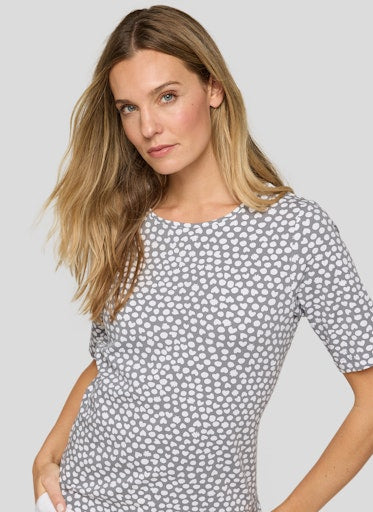 T-shirts korte mouw beige Rabe