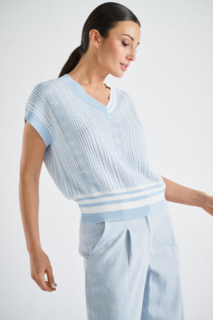 Pulls blauw Marie Méro