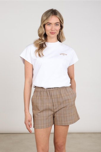 T-shirts korte mouw wit NUKUS
