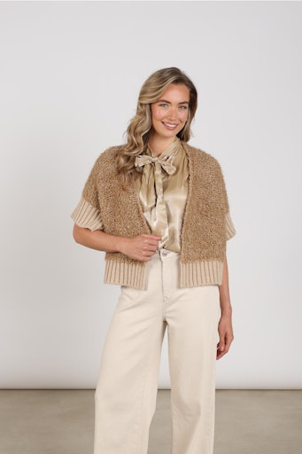 Cardigans bruin NUKUS