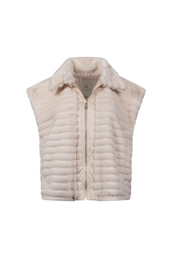 Bodywarmers wit NUKUS