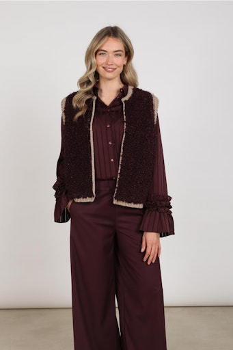 Bodywarmers rood NUKUS