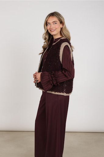 Bodywarmers rood NUKUS