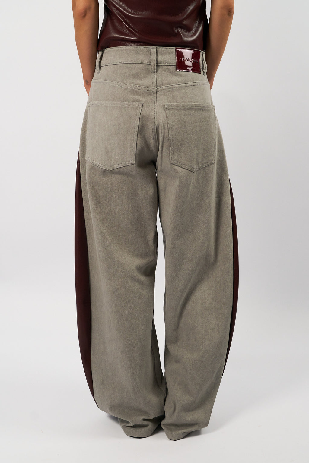 Jeans grijs AMANDINE