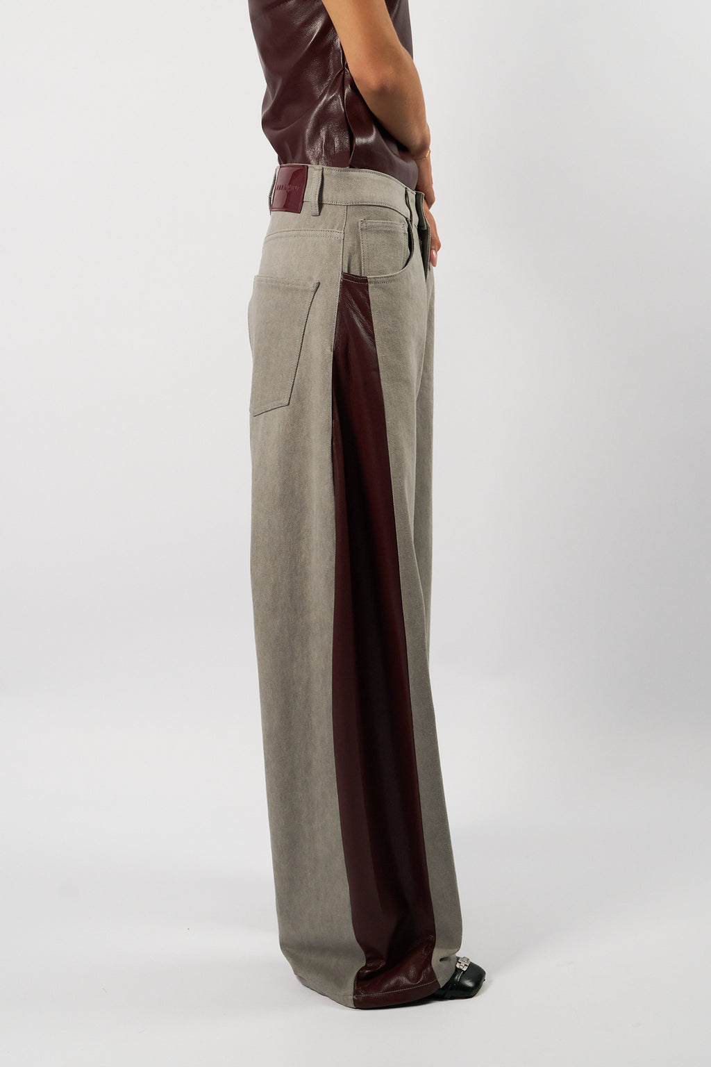 Jeans grijs AMANDINE