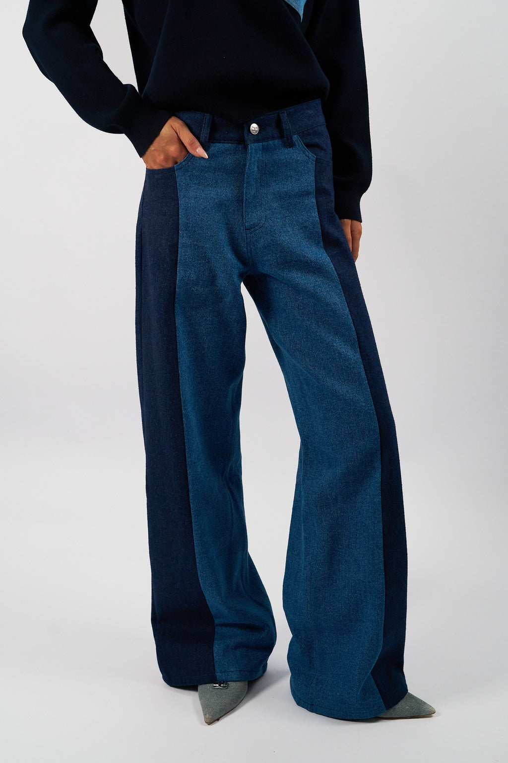 Jeans blauw AMANDINE