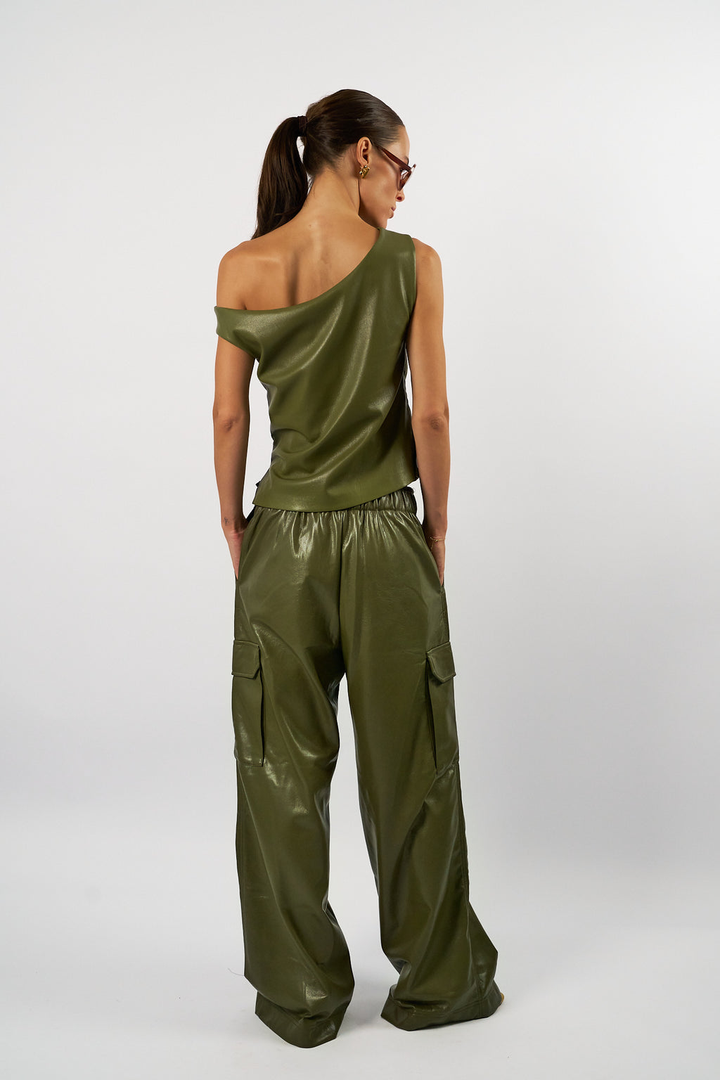 Broeken groen AMANDINE