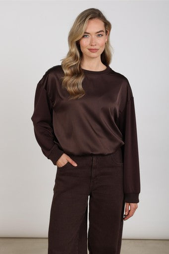 Sweaters bruin NUKUS