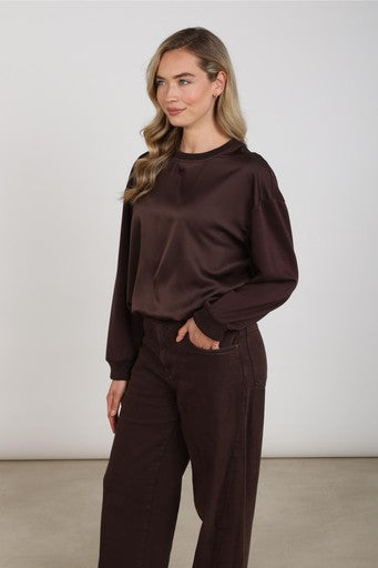 Sweaters bruin NUKUS