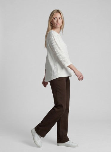 T-shirts lange mouw beige Rabe