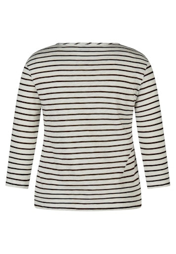 T-shirts lange mouw beige Rabe
