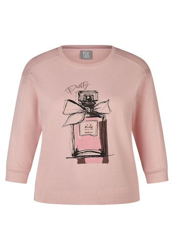 T-shirts lange mouw roze Rabe