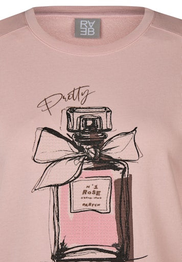 T-shirts lange mouw roze Rabe