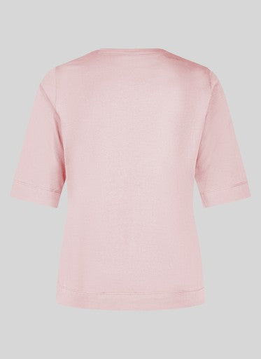 T-shirts korte mouw roze Rabe