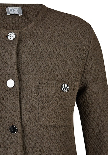 Cardigans bruin Rabe