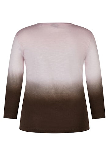 T-shirts lange mouw roze Rabe