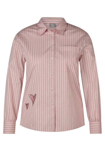 Blouses lange mouw roze Rabe